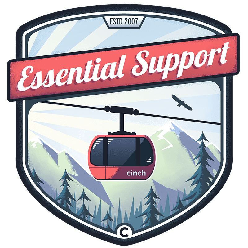 cinch-essential-support-badge