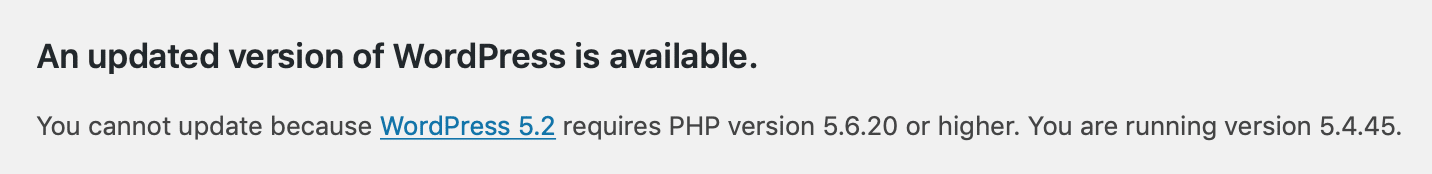 differences between php 5.2 and 5.6