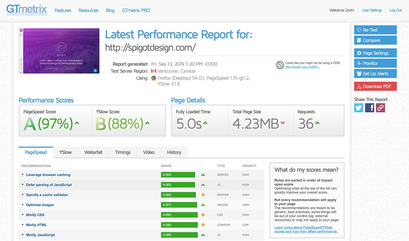 How To Use GTMetrix For WordPress Speed [2023]