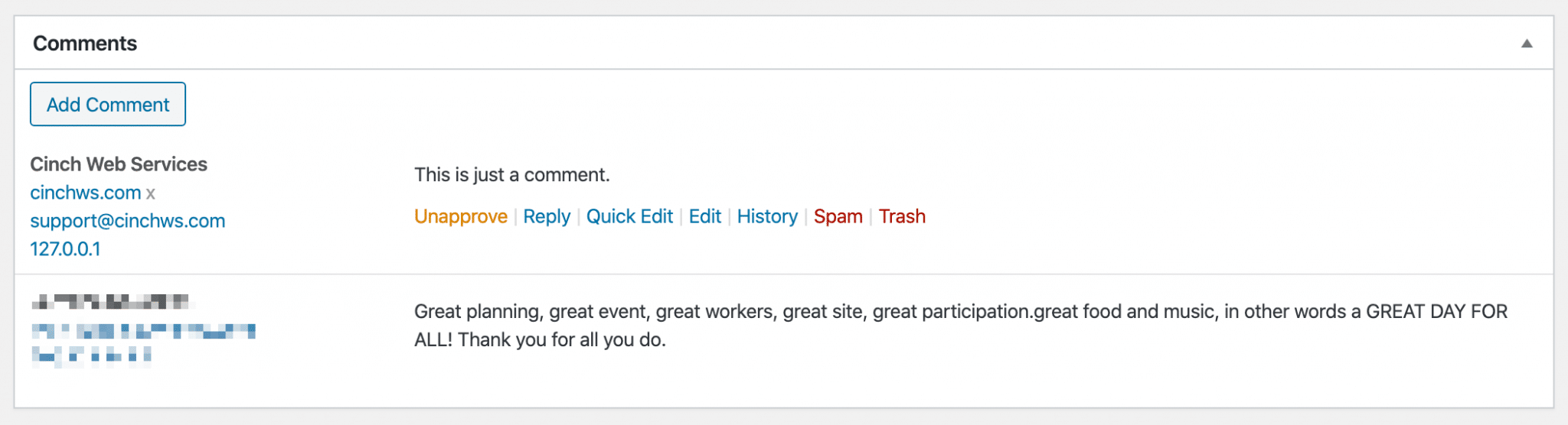 Comment Panel Where is the post comments panel in Gutenberg | Cinch